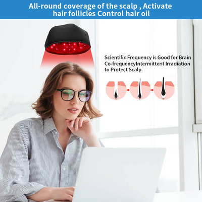 kupować 660nm 830nm Hełm do terapii światłem podczerwonym Red Light Hat do wzrostu włosów produkcja internetowa