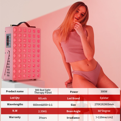 kupować 300W 660nm 850nm Czerwony panel świetlny LED do łagodzenia bólu / leczenia uszkodzeń skóry produkcja internetowa