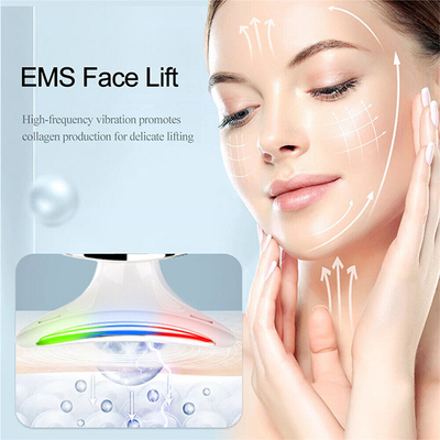 kupować EMS LED Light Therapy Lifting Massager szyja twarz urządzenie przeciwzmarszczkowe produkcja internetowa