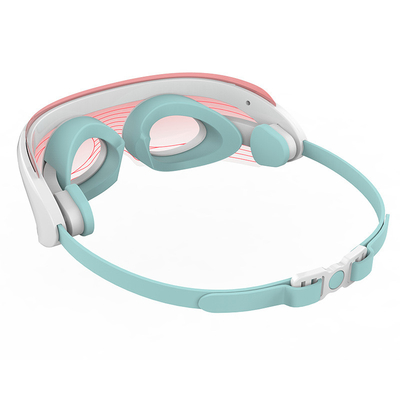 kupować 3 kolory Czerwony LED Light Therapy Eye Mask Warm Massage SPA Face Beauty Mask produkcja internetowa