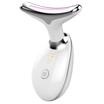 kupować Wibracja Utrzymująca skórę Masażera Zwrotka Led Light Therapy twarz szyja Instrument kosmetyczny produkcja internetowa