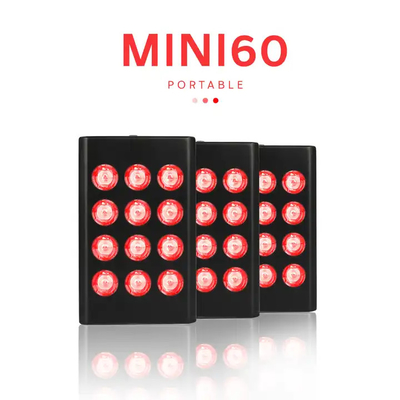 kupować 60W panel terapii czerwonym światłem podwójny procesor 850nm 660nm urządzenie przenośne produkcja internetowa
