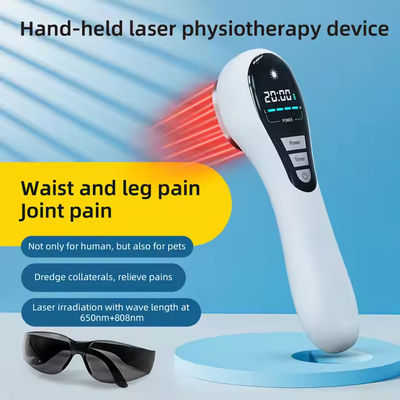 kupować Chłodny laserowy urządzenie do terapii światłem bliskim podczerwieni do łagodzenia bólu i gładkiej skóry biały i szary narzędzie fizjoterapeutyczne produkcja internetowa