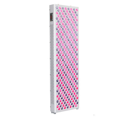 kupować Panel do terapii światłem czerwonym bliskiej podczerwieni 660nm 850nm do leczenia całego ciała, 5W*300 diod LED, 2 szt.*panel 1500W, 1 szt. stojak produkcja internetowa