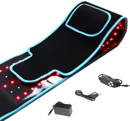 Czerwony pas do terapii światłem na podczerwień 850nm 660nm Back Pain Relief Wrap