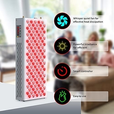Panele do terapii światłem czerwonym o mocy 600 W Half Body 660 nm Led na podczerwień