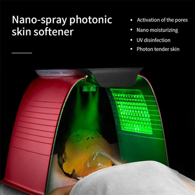 Spryskaj skórę 8 kolorów PDT Therapy Light Led maska ​​na twarz Panel urządzenia Photon 240V