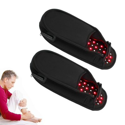 Pantofel do terapii światłem podczerwonym LED 660nm 850nm na ból stawów stóp