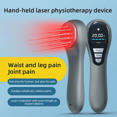 Ułatwienie bólu mięśni Akupunktura Lllt Fizyoterapia 808nm Cold Laser Therapy Device