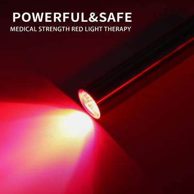 Handheld 9W 660nm Red Light Therapy Torch Terapia światłem LED na szyję