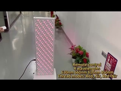 1500W Panel terapii światłem czerwonym 660 850nm Urządzenie terapii światłem NIR z stołem