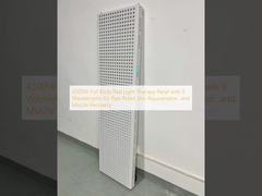 4500W Panel terapii czerwonym światłem całego ciała z 9 długości fal do łagodzenia bólu, odmłodzenia skóry i odzyskiwania mięśni